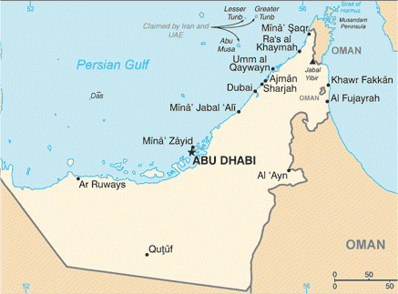Click on the map for these locations: Ras Al Khaimah